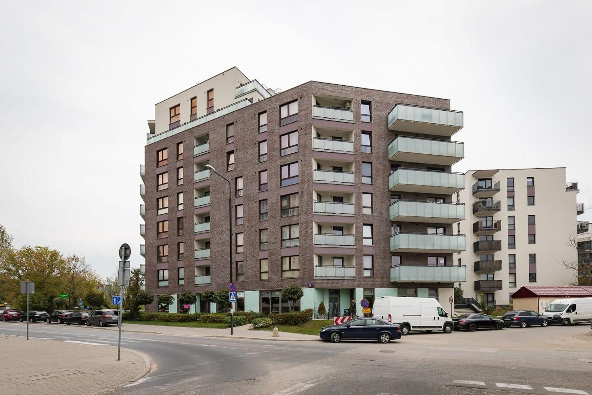 Burakowska 16 - Modern Apartment With Balcony Noclegi Renters Varşovia Exterior foto
